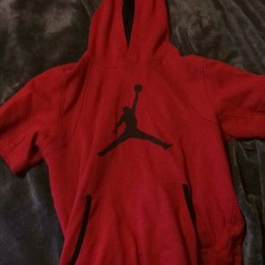 Jordan short sleeve hoodie